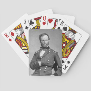 General Sherman Playing Cards