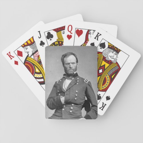 General Sherman Playing Cards