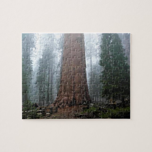 General Sherman Tree, Sequoia, CA Jigsaw Puzzle (Horizontal)