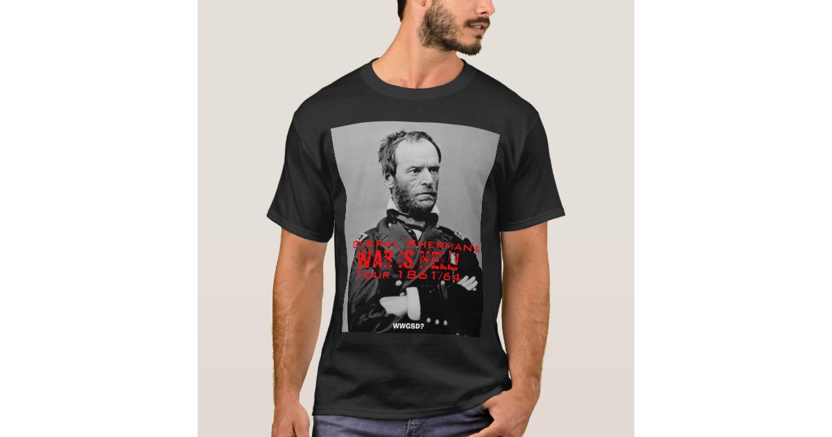 william t sherman t shirt