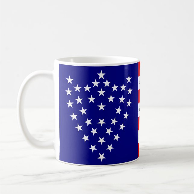 General Sherman's Battle Flag Coffee Mug (Left)