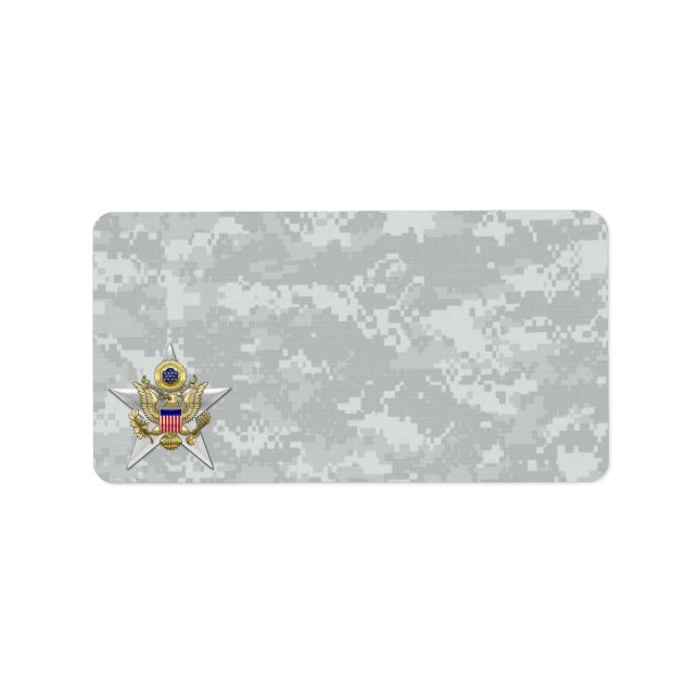 General Staff Branch Insignia Label (Front)