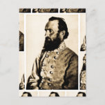 General Stonewall Jackson Civil War Legend Postcard