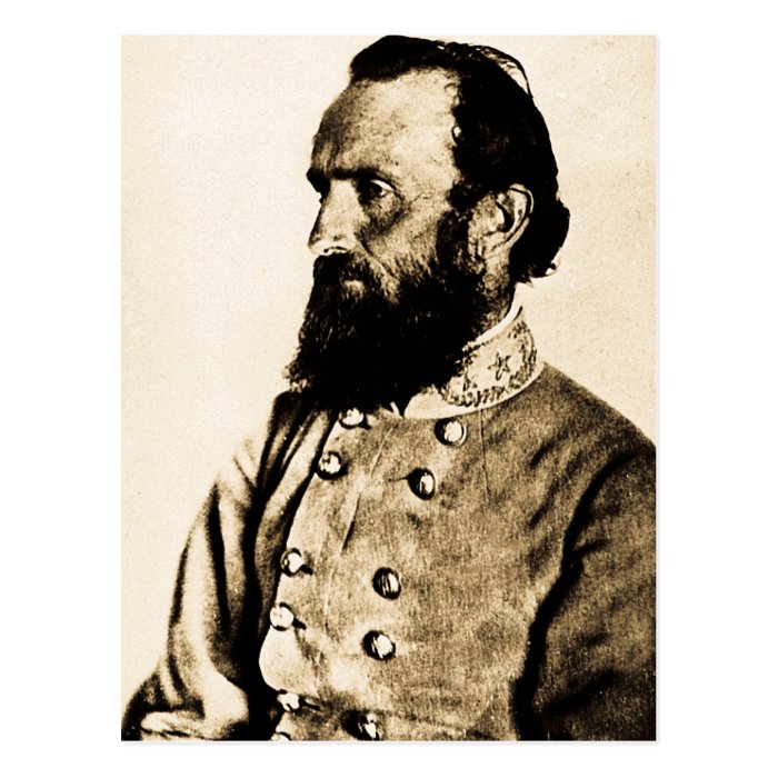 General Stonewall Jackson Post Card