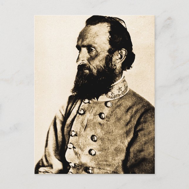 General Stonewall Jackson Postcard (Front)