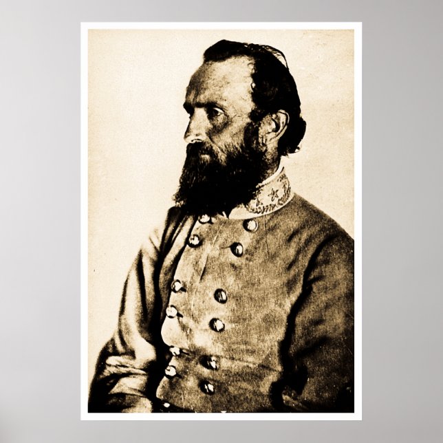 General Stonewall Jackson Poster (Front)