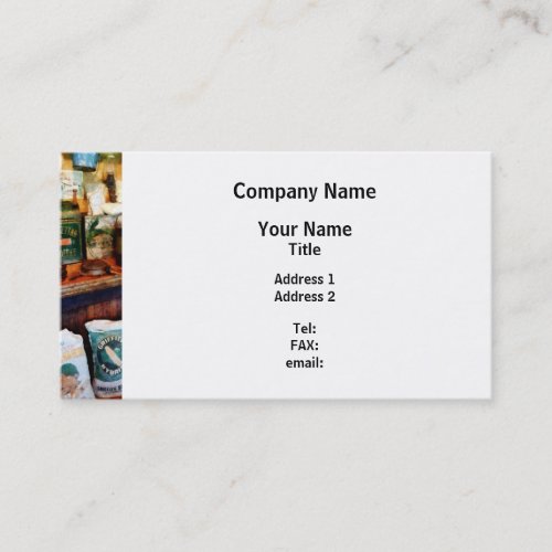 General Store Business Cards