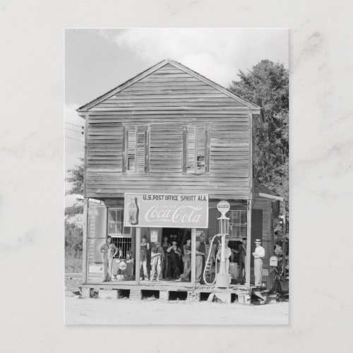 General Store  Post Office 1935 Postcard
