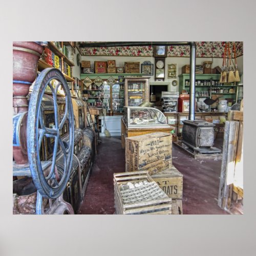 General Store _ Virginia City Ghost Town _ Montana Poster