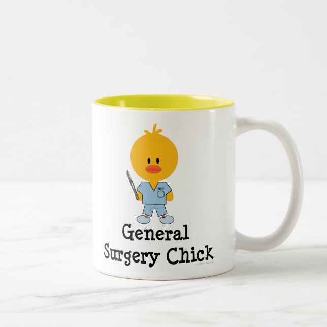 General Surgery Chick  mug (Right)
