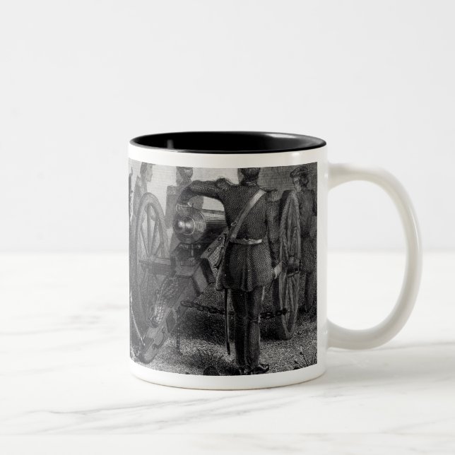 General Taylor at Buena Vista Two-Tone Coffee Mug (Right)