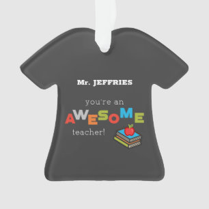 General Teacher Appreciation Day, Awesome Ornament