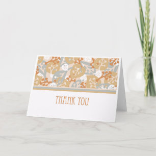General Thank You Greeting Card, Craftsman Design Card