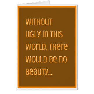 General - Ugly Cards