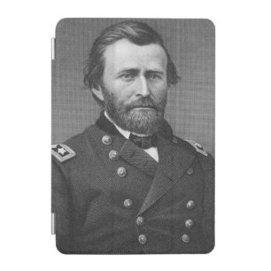 General Ulysses Simpson Grant, engraved after a da iPad Mini Cover