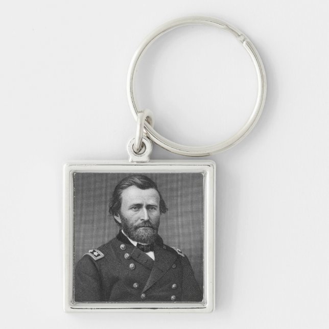 General Ulysses Simpson Grant, engraved after a da Keychain (Front)