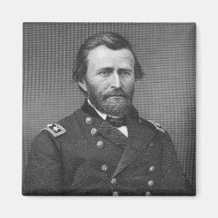 General Ulysses Simpson Grant, engraved after a da Magnet