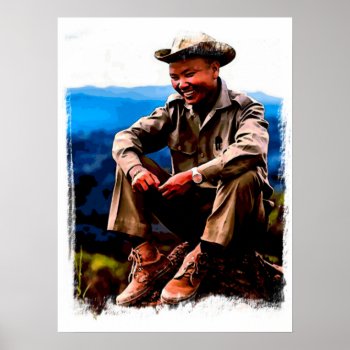 General Vang Pao Watercolor Poster by BOLO_DESIGNS at Zazzle