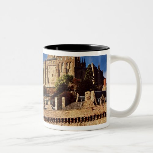 General view from the base of the ramparts Two_Tone coffee mug