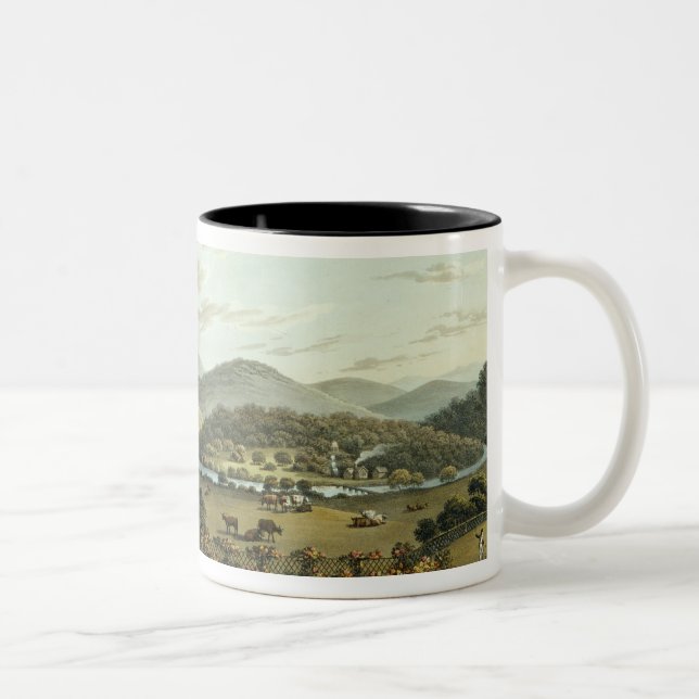 General View from the South and East Fronts of the Two-Tone Coffee Mug (Right)
