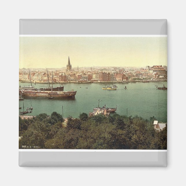 General view, Kiel, Schleswig-Holstein, Germany cl Magnet (Front)