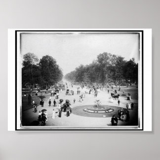 General view, Los Angeles, California c1890s Poster