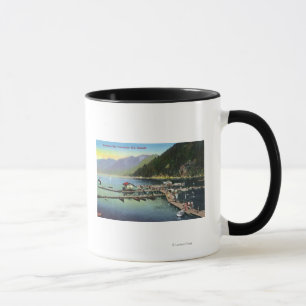 General View of Horseshoe Bay and Crowded Harbor Mug