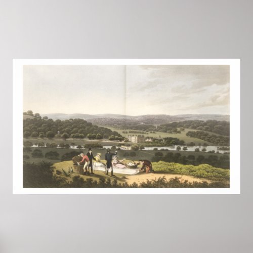 General View of Longleat from the Prospect Hill f Poster