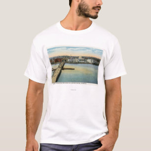 General View of MIT and Harvard Bridge, T-Shirt