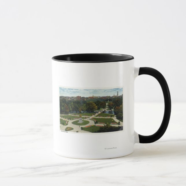 General View of the Public Garden Mug (Right)