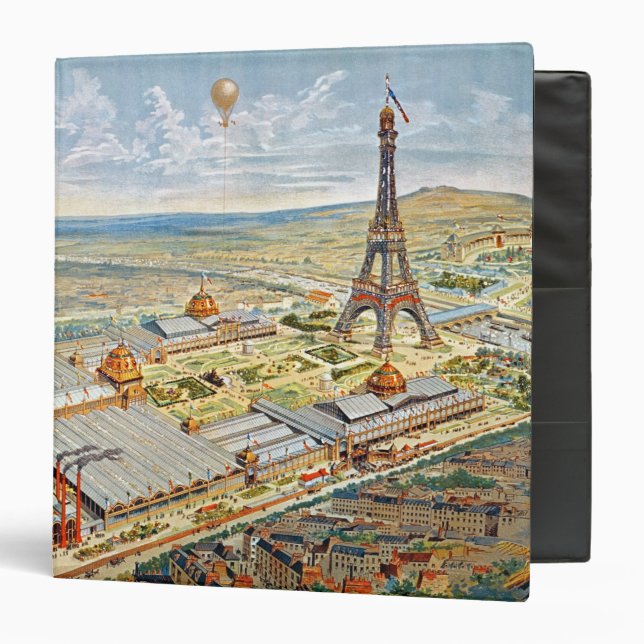 General View of the Universal Exhibition Binder (Front/Inside)