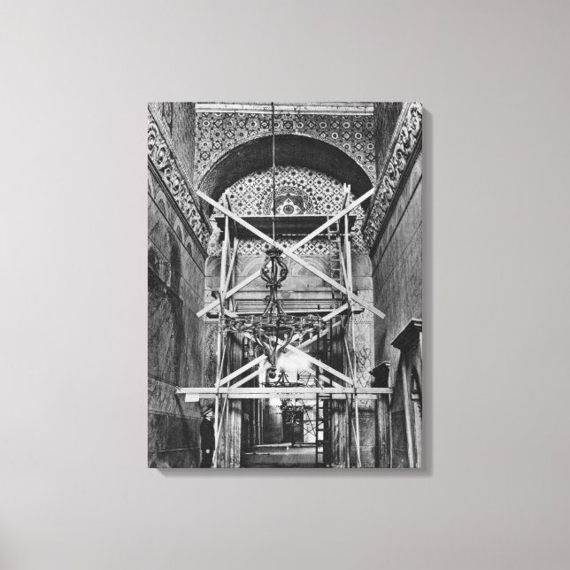 General view of the vestibule canvas print (Front)