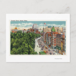 General View of Tremont Street Postcard