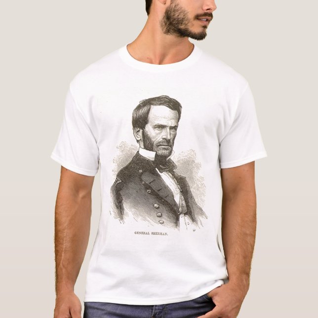 General W. T Sherman T-Shirt (Front)