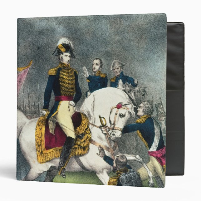 General William H. Harrison  at the Battle Binder (Front/Inside)