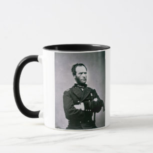 General William T. Sherman (1820-91) (b/w photo) Mug