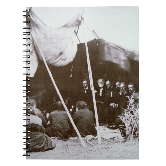 General William T. Sherman (1820-91) presides at t Notebook (Front)