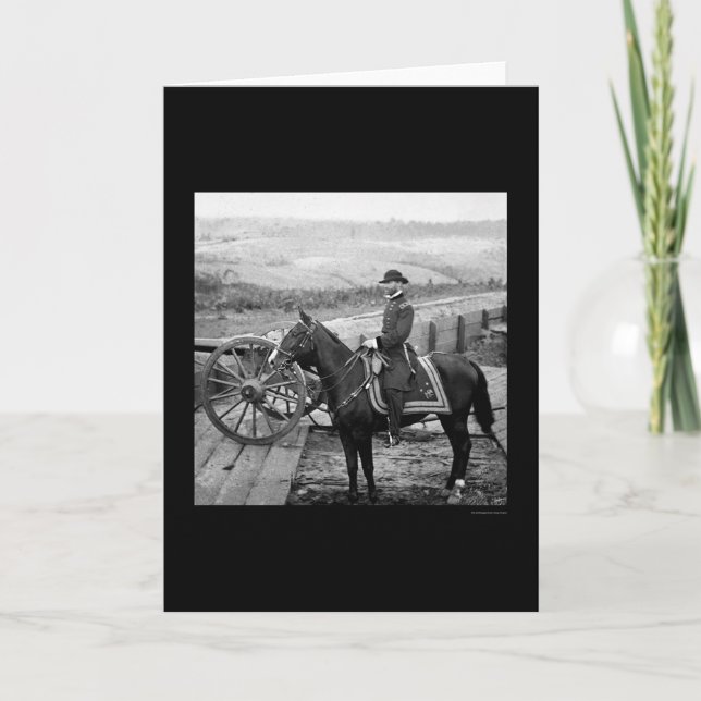 General William Tecumsah Sherman 1864 Card (Front)