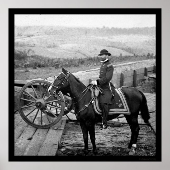 General William Tecumsah Sherman 1864 Poster (Front)