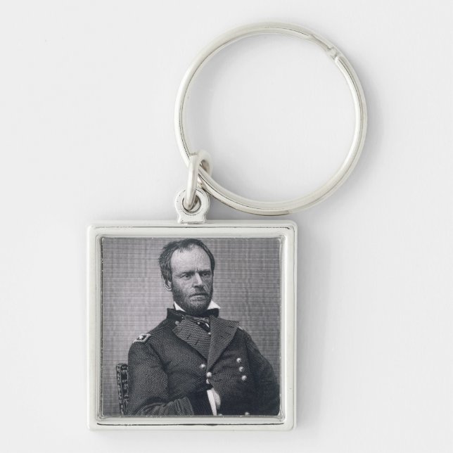 General William Tecumseh Sherman, engraved after a Keychain (Front)