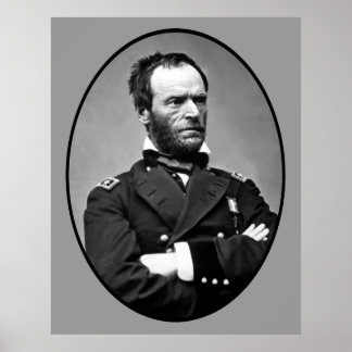 General William Tecumseh Sherman Poster