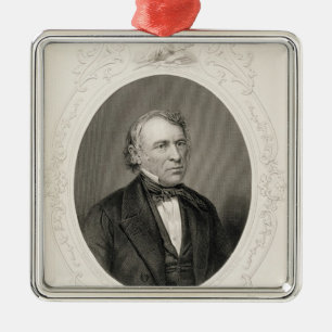 General Zachary Taylor Metal Ornament