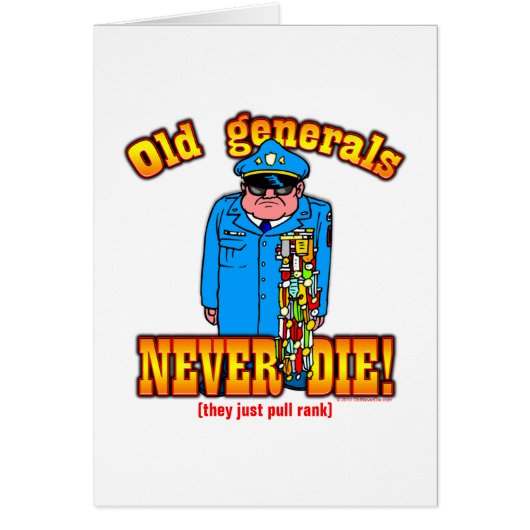 Generals Cards (Front)