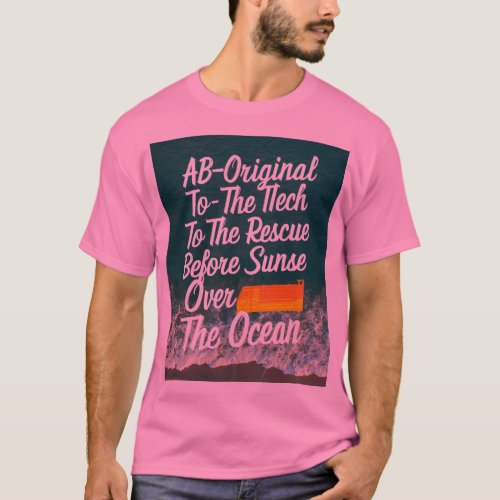 Generate an image with the text Ab_Original iTech T_Shirt