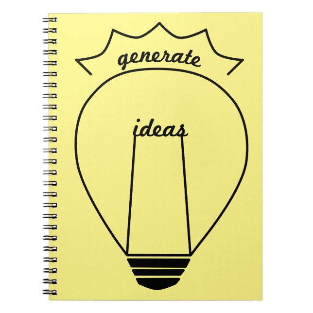 Generate Ideas Notebook (Front)