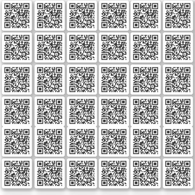 Generate QR Code Website | Create Your Own Qr Code Sticker (Front)