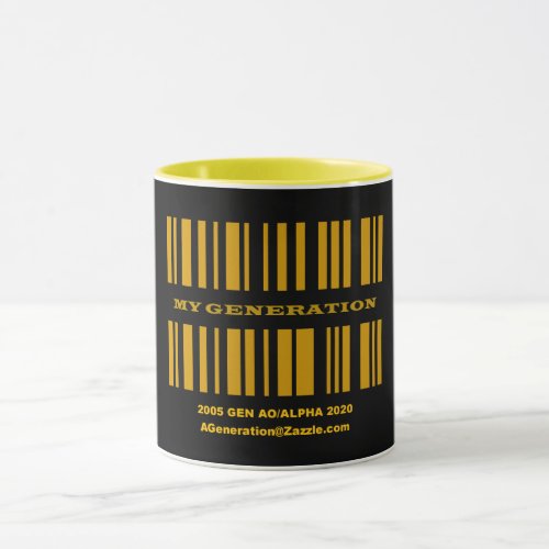 Generation AO BAR CODE Mug