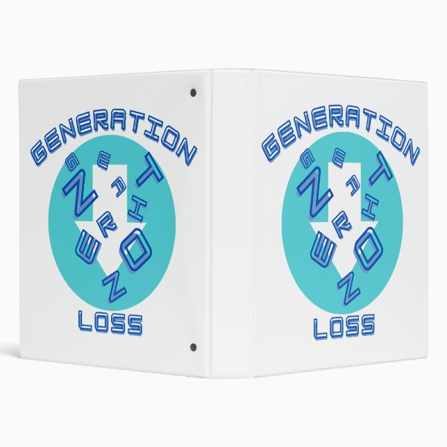 Generation loss  3 ring binder (Background)