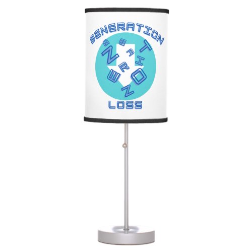 Generation loss  table lamp