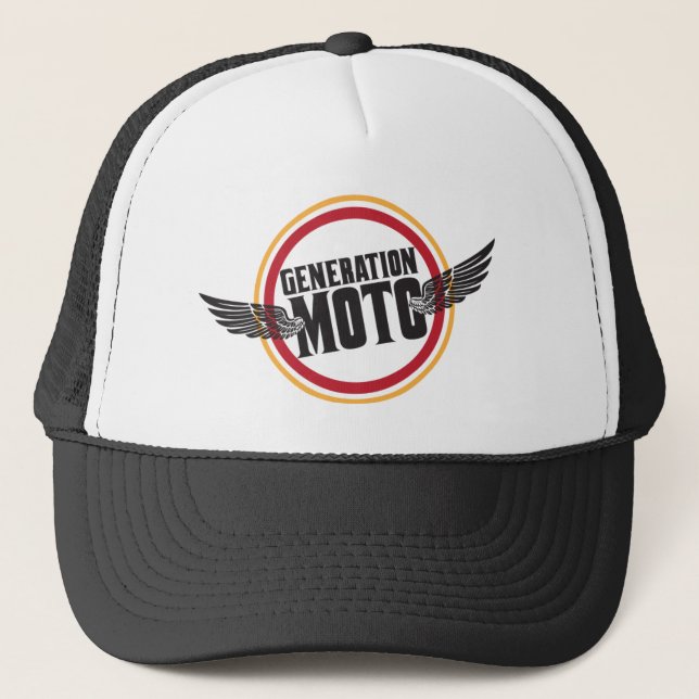 Generation Moto trucker hat (Front)